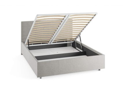 Кровать Сонум Prato Кашемир Латте (с подъемным механизмом) 120х190