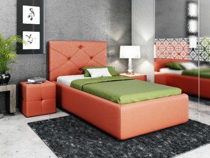 Кровать Nuvola Olivia Velutto 14 120х190