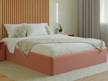 Кровать Lonax Белла велюр Dolly-8 (с основанием) 180х190