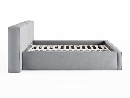 Кровать Сонум Europa Экокожа Коричневый (с основанием) 80х200