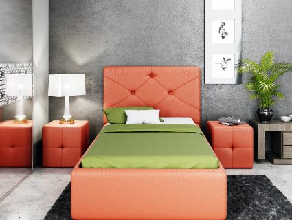 Кровать Nuvola Olivia Velutto 26 (с подъемным механизмом) 120х200