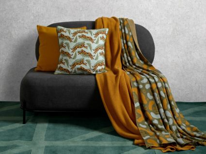 Плед Tkano Wild Animal spots 130х180