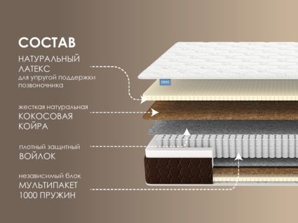 Матрас Димакс Мега Медиум 34