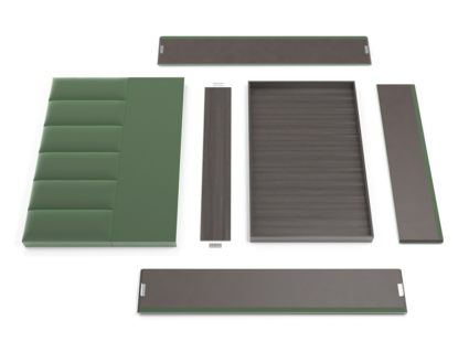 Кровать Lonax Милана велюр Dolly-2 (с подъемным механизмом) 120х195