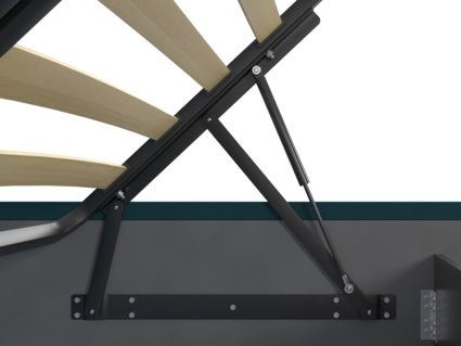 Кровать Lonax Кармела велюр Dolly-1 (с подъемным механизмом) 140х195