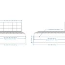 Кровать Lonax Адель велюр Dolly-8 (с подъемным механизмом) 160х200