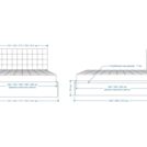 Кровать Lonax Аврора велюр Dolly-1 (с подъемным механизмом) 160х200