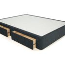 Кровать Mr.Mattress Site Box велюр Grey 200х195