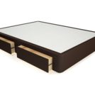 Кровать Mr.Mattress Site Box экокожа Brown 90х195