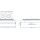 Кровать Lonax Венеция велюр Dolly-1 (с подъемным механизмом) 140х200