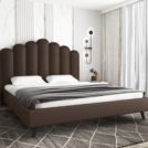 Кровать Sontelle Style Lixano Luxa Chocolate 160х200